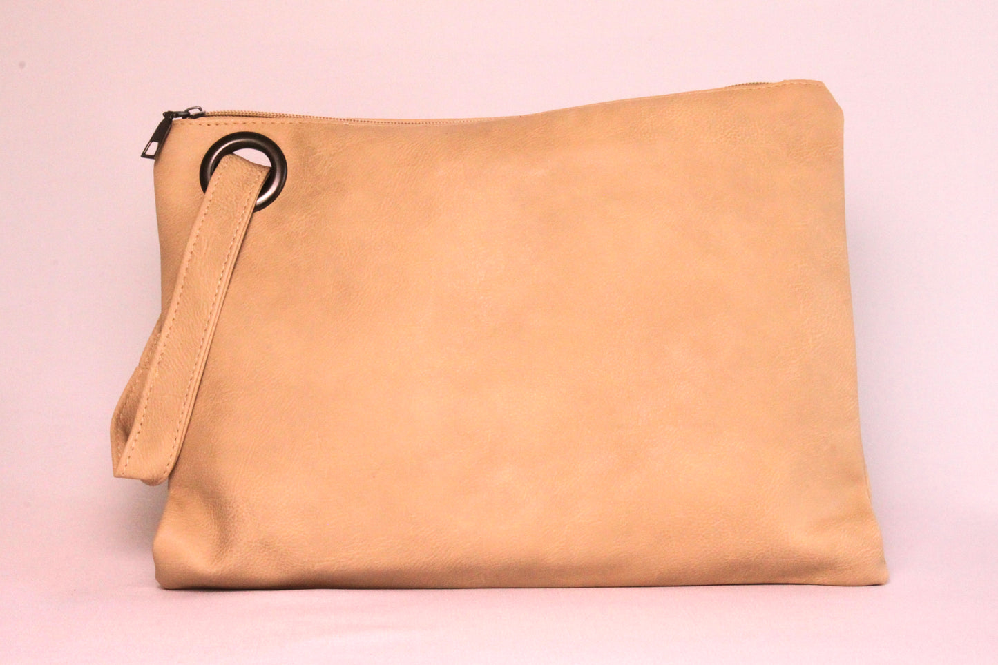 Tan Clutch Bag