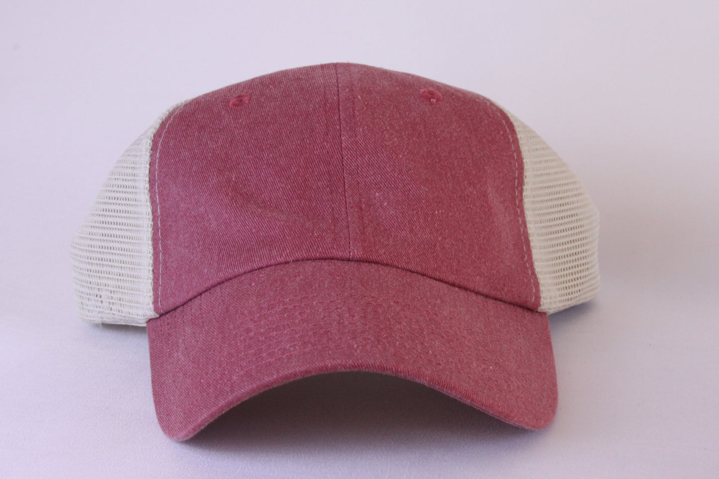 Red Denim Hat