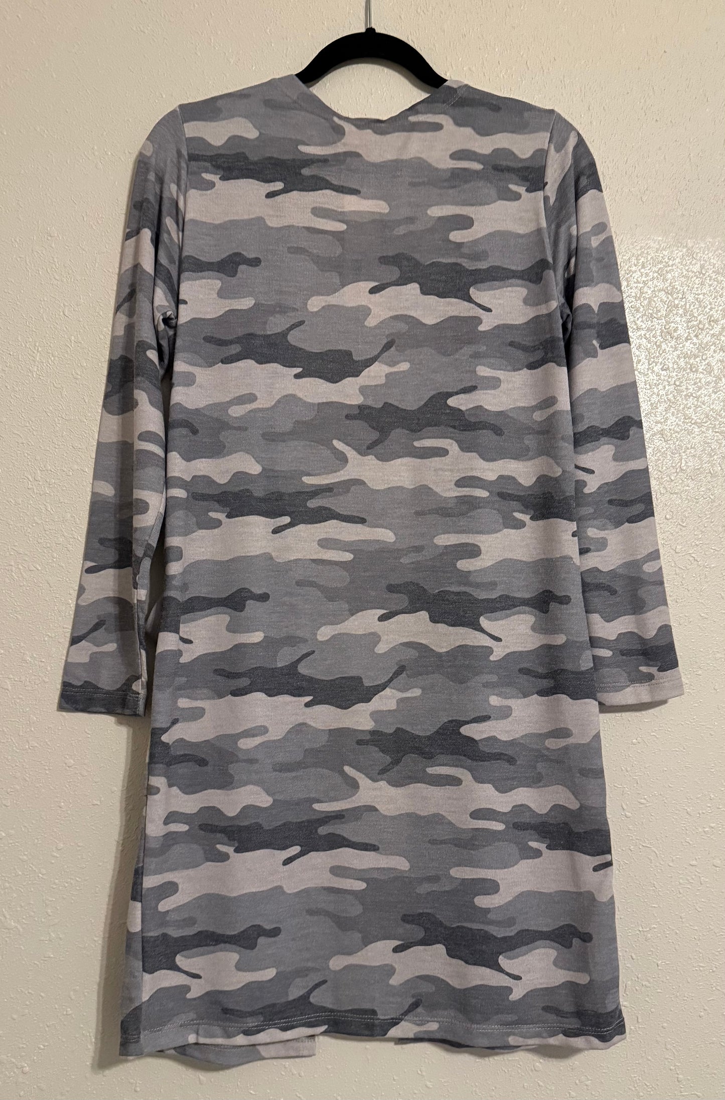 The Camo Cardigan