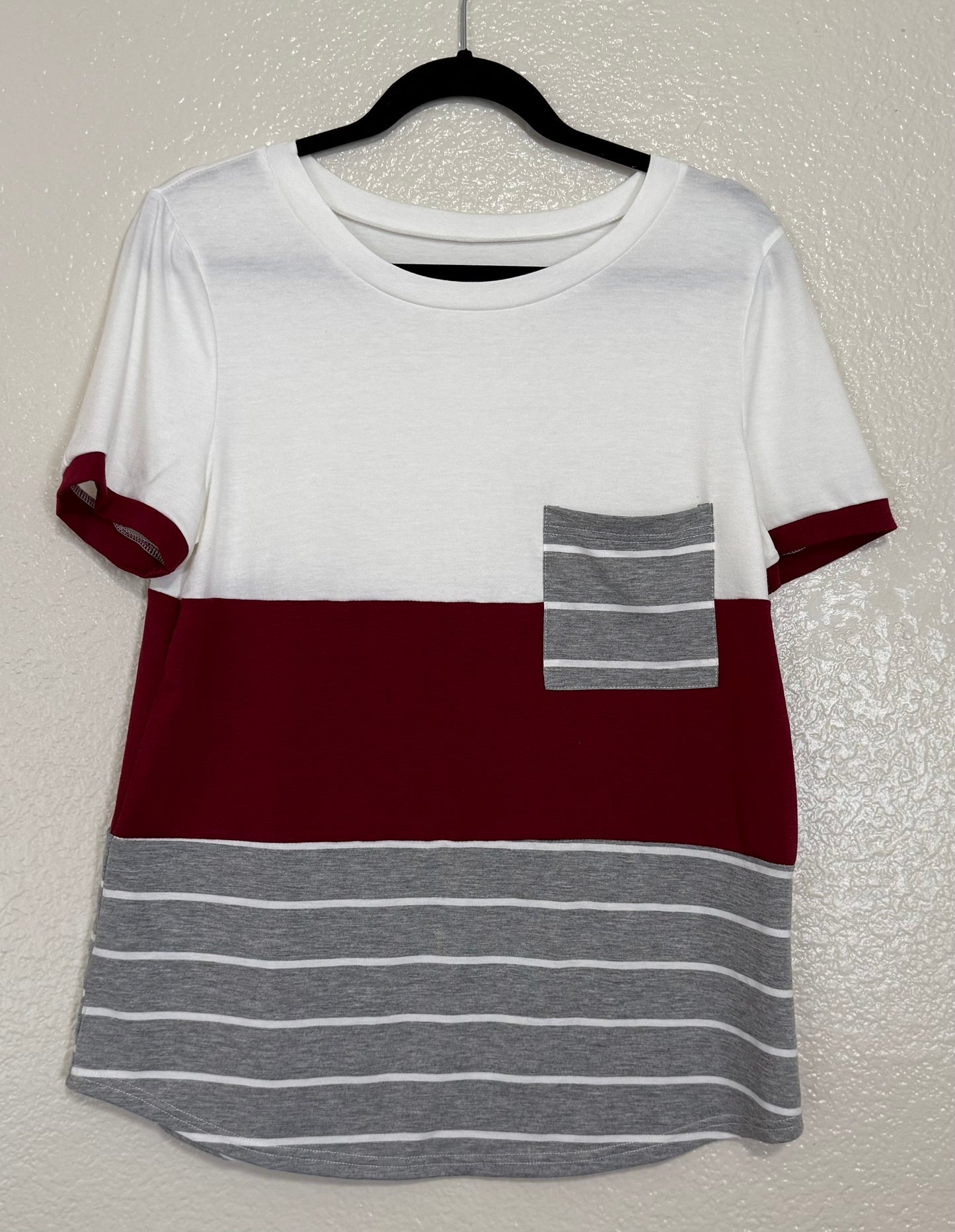 Maroon Moon Pocket Tee