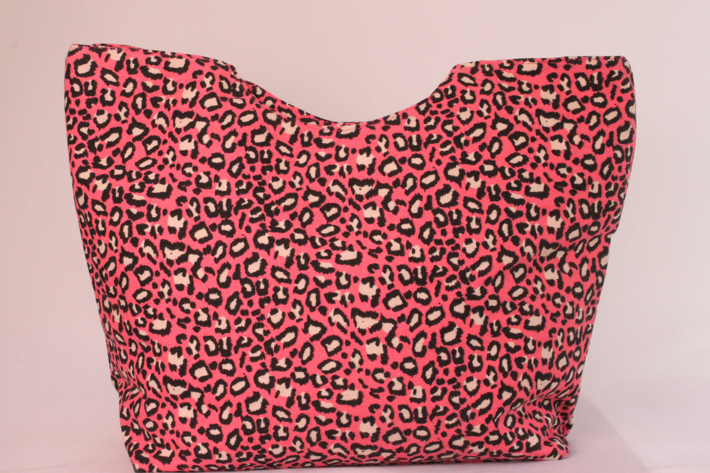Pink Leopard Tote