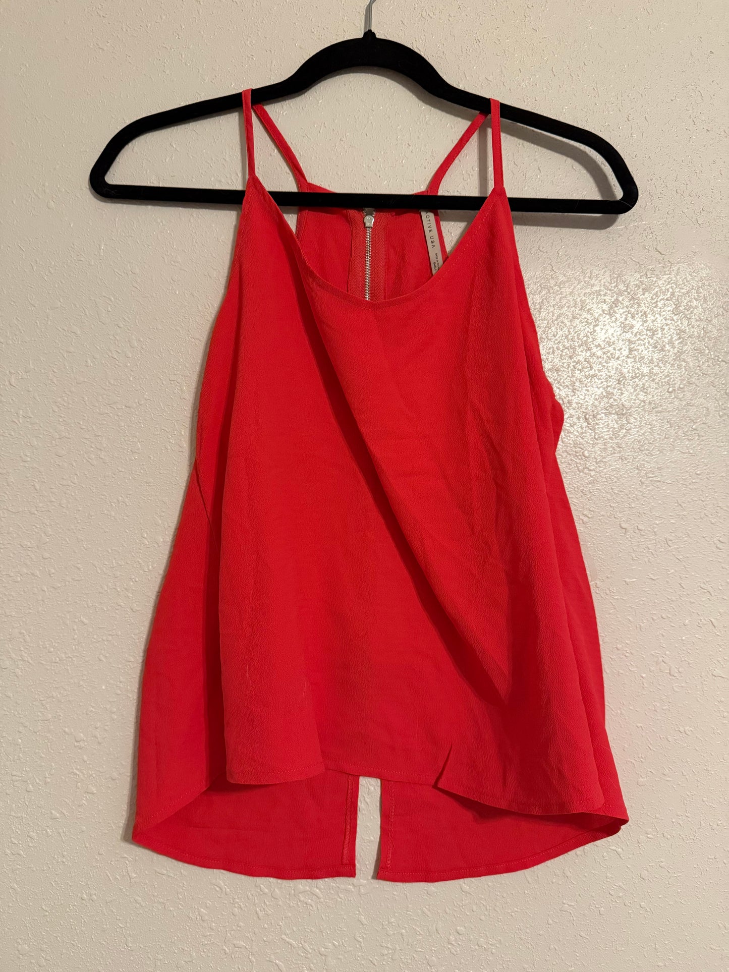 Cherry Crepe Tank