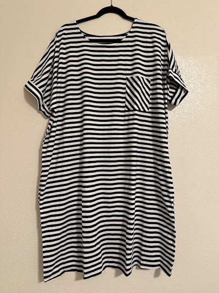 Striped T-shirt Dress