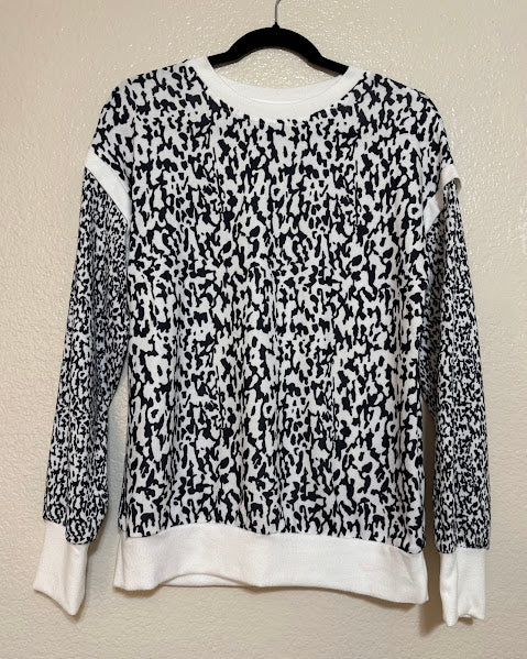 Cow Print Long Sleeve
