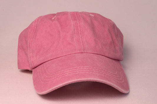 Pink Denim Hat