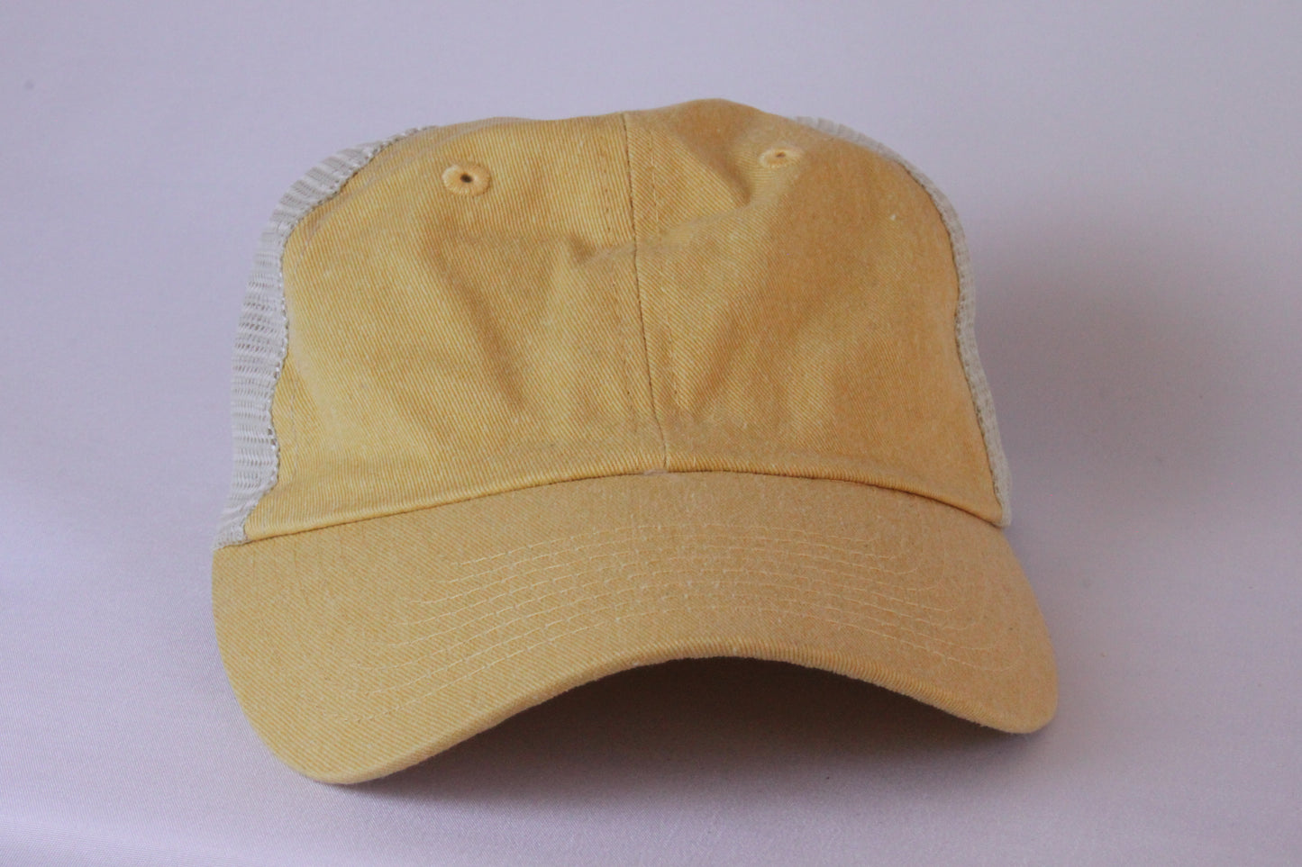 Yellow Denim Hat