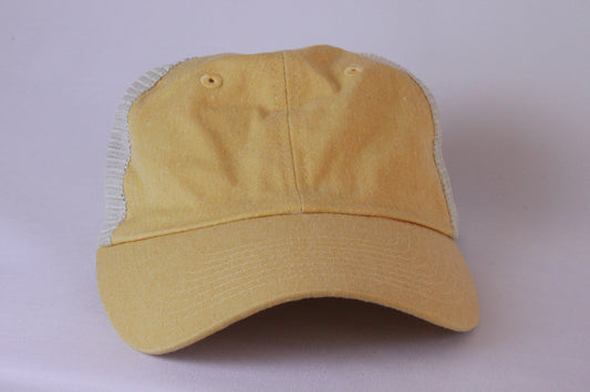 Yellow Denim Hat