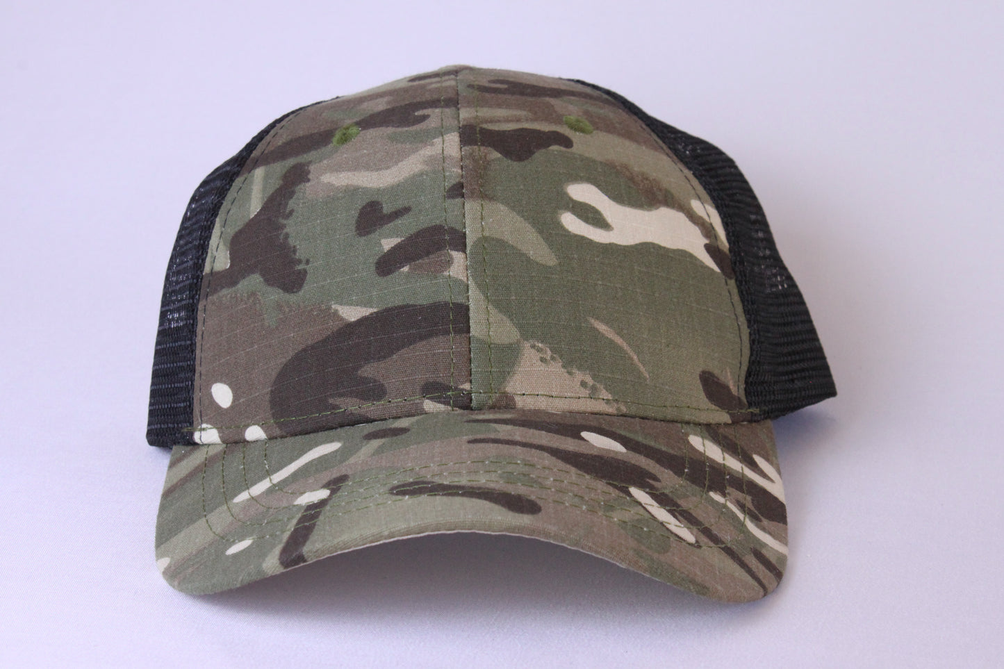 Green Camo Canvas Hat