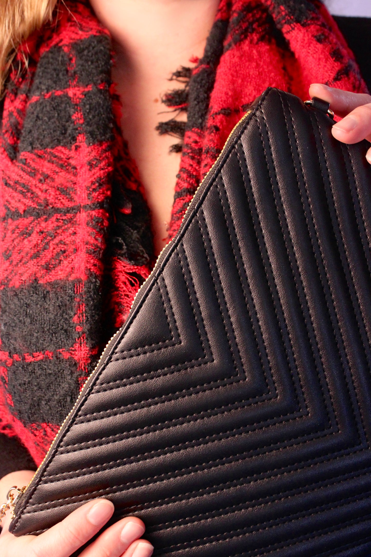 Nice List Clutch Bag